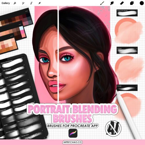 Procreate blending brushes