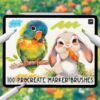 Procreate marker brushes