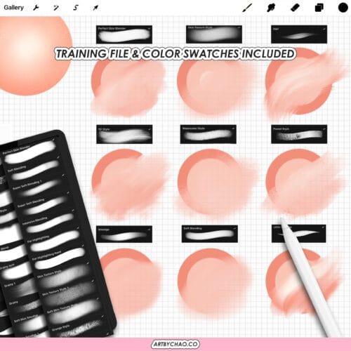 Procreate blending brushes
