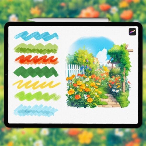 Procreate marker brushes