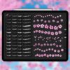Procreate outline flower brushes