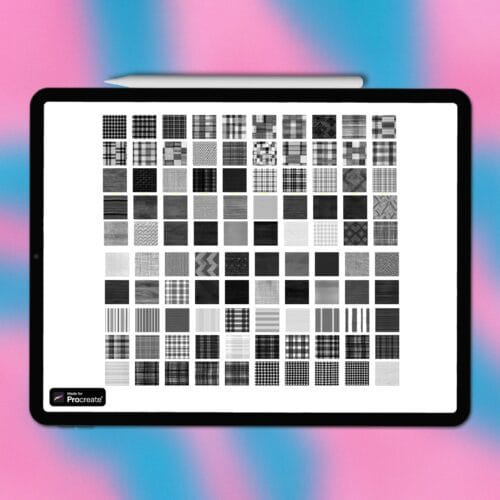 Procreate fabric brushes (set 1)