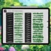Ghibli anime Procreate nature brushes