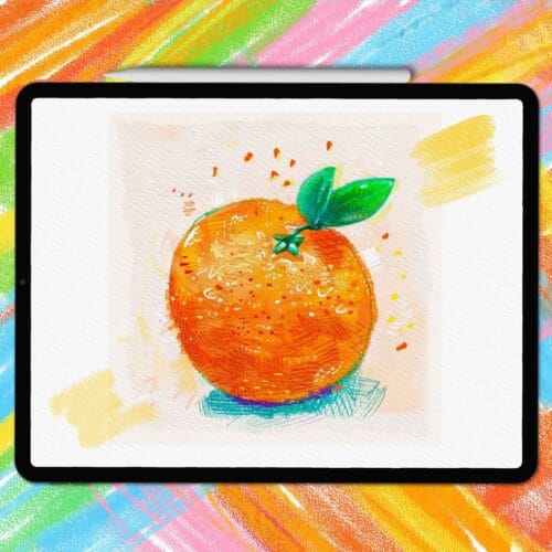 Procreate crayon brushes