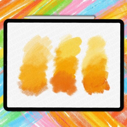 Procreate crayon brushes