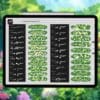 Ghibli anime Procreate nature brushes