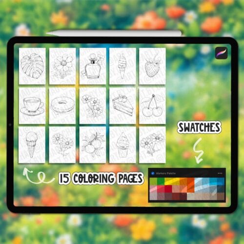Procreate marker brushes