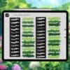 Ghibli anime Procreate nature brushes