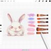 Procreate Watercolor Brushes: 200 realistic washes, splatters, textures & strokes bundle