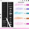 Procreate Pencil Brushes: 100 sketch, hatching, shading, color brushes
