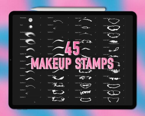 Procreate makeup brushes