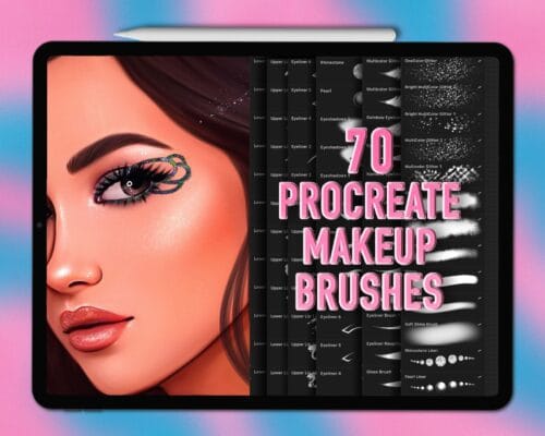 Procreate makeup brushes