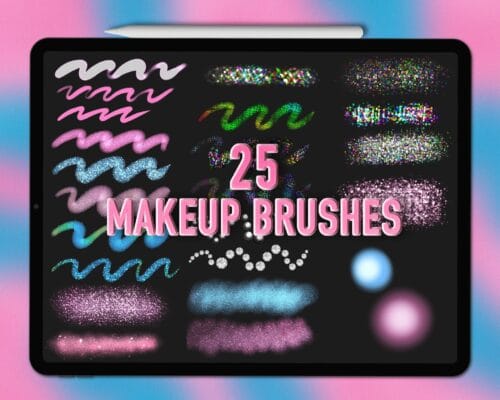 Procreate makeup brushes