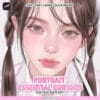 Procreate Portrait Brushes: Skin, Hair, Lashes, Blending & Glow Brushes – Ultimate Bundle