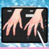 Procreate White Liquid Brushes – fluid, flow, water, splashes, drop, drip brushes