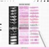 Procreate Glimmer Scale Brushes: mermaid, fish, snake, dragon scale texture brushes