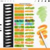 Procreate Glitter Watercolor Brushes – watercolor sparkle washes, glow strokes, grain & edges