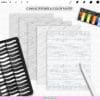 Procreate Impasto Brushes – Thick Oil Paint, Palette Knife Strokes, Buttery Strokes & Canvas Textures