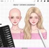 Procreate Hair Brushes: 100 basic brushes for hair drawing, braids & curls, straight strands, hair textures