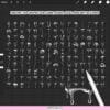 Procreate Liquid Stamps: 150 slime drips, leaks, goo, wet accents (Photoshop & CSP supported)