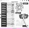Procreate Outline Brushes: comic and manga outlines, bold sketch lines