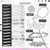 Procreate Outline Brushes: comic and manga outlines, bold sketch lines
