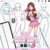 Procreate Manga Anime Poses: 100 body pose base stamps (Photoshop & CSP supported)