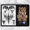 Procreate Cybersigilism Tattoo Stamps: 200 symmetrical stamps (Photoshop & CSP supported)