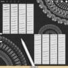 Procreate Ruffle Brushes: 100 clothing frills, folds, pleats for fashion illustration sketching