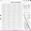 Procreate Anatomy Head Guides: 125 face bases, head planes, face ratio grids (Photoshop & CSP supported)