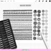 Procreate Lace Brushes: 136 texture, border and lace stamp brushes