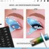 Procreate Eye Stamps: 400+ iris, eyelashes, brows, catchlight and glare brushes for realistic eyes (Photoshop & CSP supported)