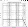 100 ready-to-color fashion outfit stamps – full set preview grid of female outfit poses for Procreate fashion illustration (Photoshop & Clip Studio compatible)