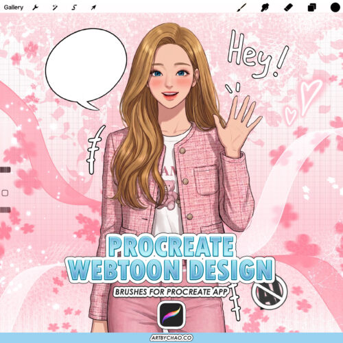 Procreate Webtoon FX Brushes: 100 layout, speech bubbles, panel borders, hatching and lighting effects Procreate webtoon FX brushes: 100 layout, speech bubbles, panel borders, hatching and lighting effects