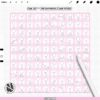 Procreate Chibi Base Poses: 100 chibi character body stamps (Photoshop & CSP supported)