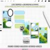 Procreate Webtoon Manhwa Layout Bundle: 250 Comic Frames, Speech Balloons, Sound FX, Panel Effects